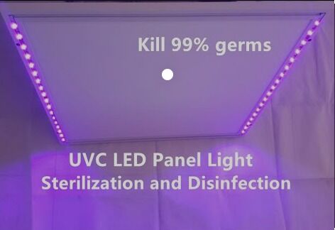 1W 225nm UVC Pick up 233.8nm Led Optisch Vermogen 2-3mW 6-8V 150mA SMD 3.8mm UV-C LED Diode 60° Koepellens