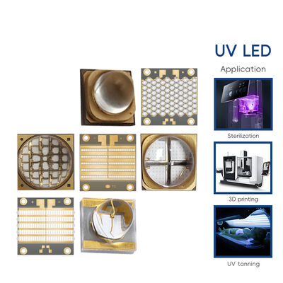 200W regendruppel UV Led 3535 COB UVA LED 395nm 365nm UV LED 38V Printmachine UV Curing COB Module LED UV-A LED 385nm
