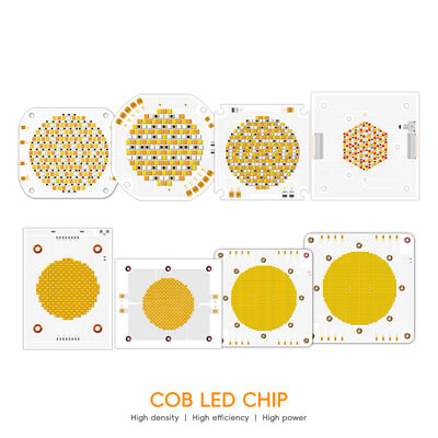 RGBCW 5555 1050W COB LED-chip 2700K 6500K 100-110Lm/W 72-75V 55*55MM