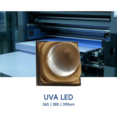 Lichtgevoelige LED-plantengroeiende markt UV-curing Inkjetcuring 365/385/395nm 3w 3838 Series Customized UVA COB LED-chips