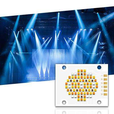 RGBWC Vijfkleurige COB LED-chip 180W 300W met 21-24V ingangsspanning en 120° kijkhoek voor fotografieverlichting