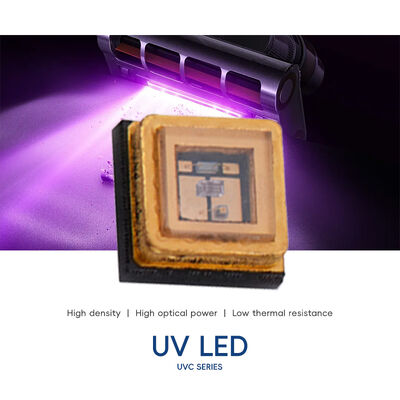 3W UVC 3535 Pakket 265nm SMD Hoge Prestaties SMD 500mA UVC LED Diode Hoge Efficiëntie 110mW 275nm Water Luchtzuivering