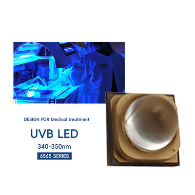 3W 3535 serie Op maat gemaakte 395/405nm UVA LED COB voor lichtgevoelige sterilisatie en UV-curing