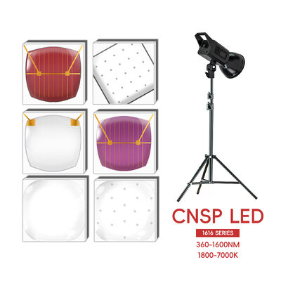 LEARNEW Hoge Vermogen ALN Koperen LED Chip 3W/2W Gemengd Spectrum 365nm UV & 1600nm IR 120 Graden 1.6mm 2.8-3.4V 1800K-700K Ra70