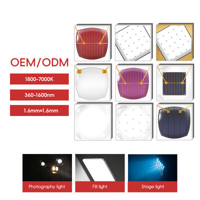 LEAREW High Power LED Chip 2W/3W 1800K-7000K Aanpasbare kleurtemperatuur 2.8-3.4V 120 Zienhoek Constante stroom