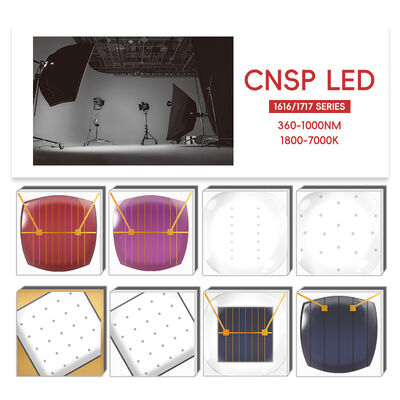 Beste prijs Invullicht LED-podiumlicht Aangepaste 3W 1616 1717-serie 6000-7000K Fotografische 365-1000nm CNSP COB LED-chip