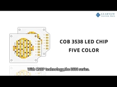 Vijf kleuren Led Cob Chip Dimmable 350w Rgbcw Hight Cri 90ra Ncsp Technologie voor podiumverlichting