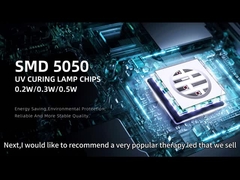 SMD 5050P IR High Power Chips 0.3w 585-595nm 840-850nm 80-100mW Voor camera's en 3D-printen